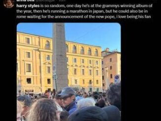 Anche Harry Styles a San Pietro per lelezione di Papa Leone XIV