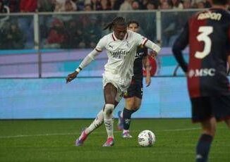 Genoa-Milan 1-2, rete di Leao e autogol di Frendrup 3 Genoa Milan 1 2 rete di Leao e autogol di Frendrup