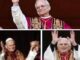 Papa Prevost come Wojtyla e Ratzinger alla loggia con stola mozzetta e rocchetto