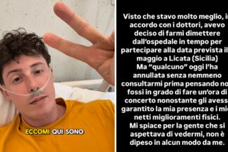 Shade lo sfogo dallospedale Mi hanno annullato il concerto pensano che non ce la faccio