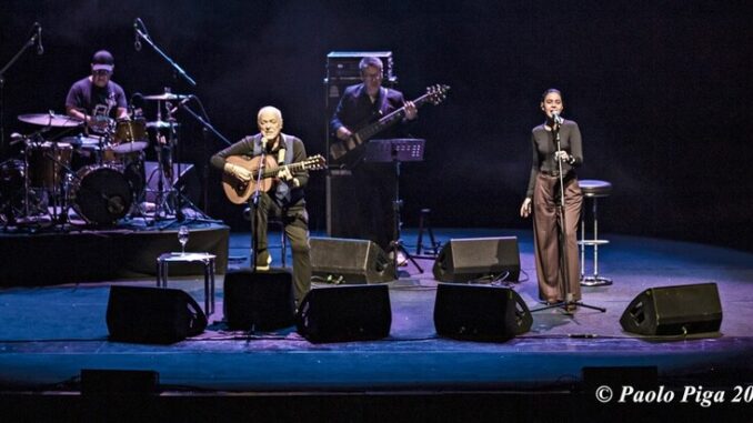 Toquinho e Camilla Faustino Toquinho e Camilla Faustino (Foto Paolo Piga da Social Teatro Massimo)