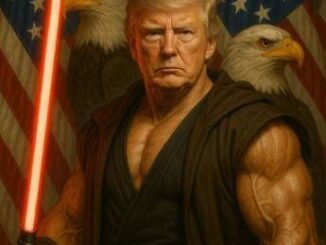 Trump la nuova foto della Casa Bianca dopo il Papa Donald ecco Star Wars