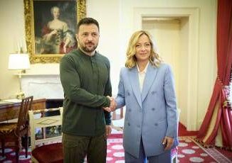 Ucraina leader europei a Kiev. Meloni Urgente tregua totale di 30 giorni