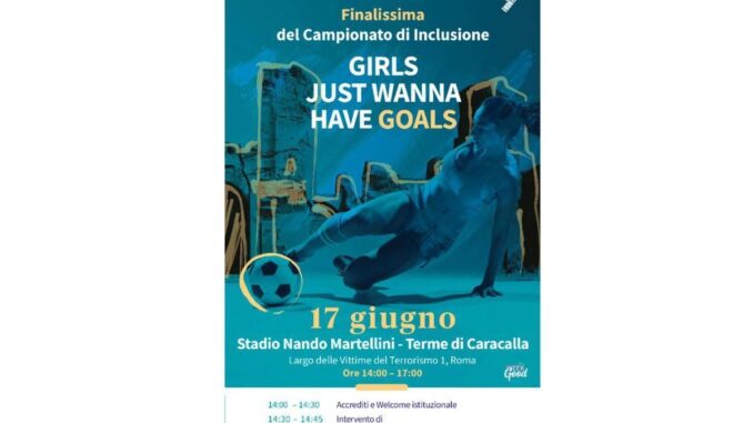 Calcio, si conclude a Caracalla la ‘Week for Good’: Gama e Panico ambasciatrici