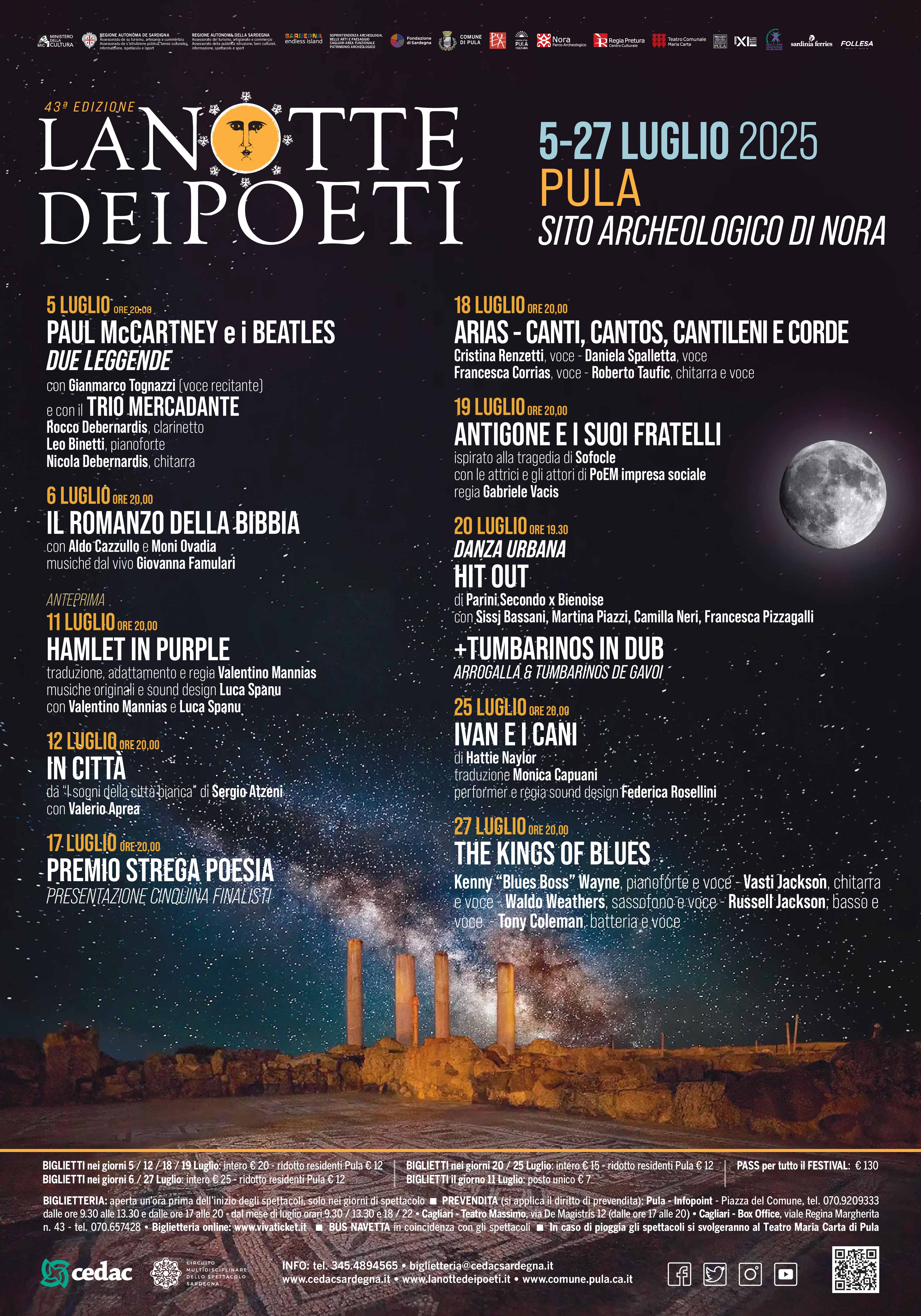 CeDAC XLIII Festival La Notte dei Poeti 2025 loc pdf