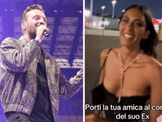 Cesare Cremonini lex Martina Maggiore al concerto ma scoppia in lacrime e scappa