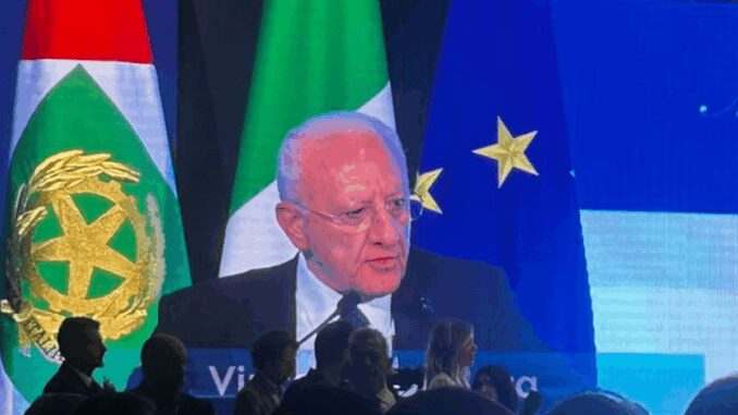 De Luca: “Campania in condizione di superare piano rientro sanitario”