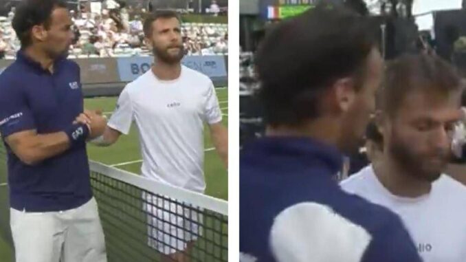 Fognini contro Moutet, sconfitta e alta tensione a Stoccarda – Video