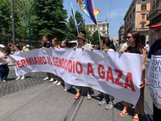 Free Palestine il grido della piazza per Gaza a Roma