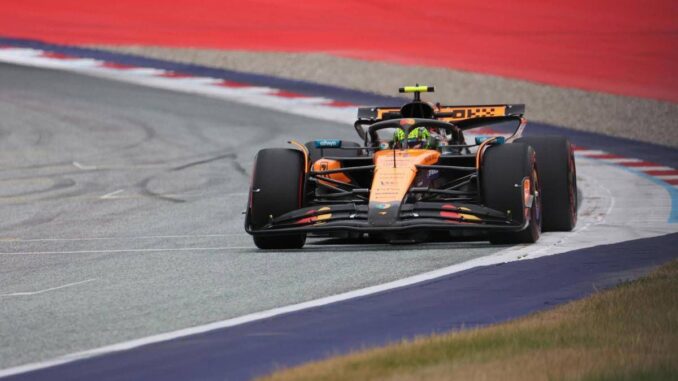 Gp Austria, Norris in pole position davanti a Leclerc. La griglia di partenza