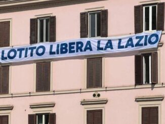 Lazio fonti vicine a Lotito Striscione contro il presidente a Montecitorio Gesto strumentale
