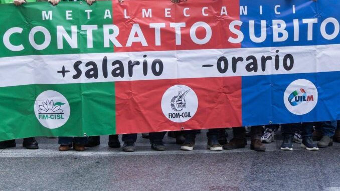 Metalmeccanici in sciopero per rinnovo contratto, manifestazioni in tutta Italia