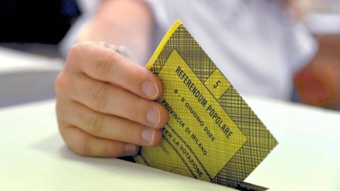 Referendum senza quorum, su cittadinanza il ‘no’ è al 34,51%. Su lavoro ‘sì’ sfiora il 90%