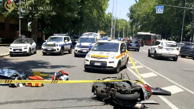 Roma, minivan contro scooter sul lungotevere: morta una ragazza di 22 anni