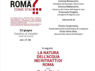 Torna Roma come stai la VII edizione forum tra acque giardini e visioni urbane