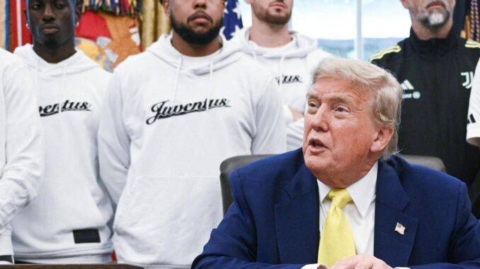 Trump riceve la Juve, Weah: “Sorpresa strana, non emozionante” – Video