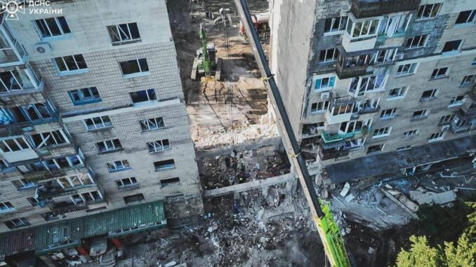 Ucraina, sale bilancio attacco russo a Kiev: almeno 22 morti