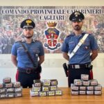 Cagliari, nuova operazione antidroga: sequestrati 170 panetti di hashish nei depositi spedizionieri