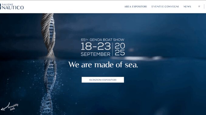 Il Salone Nautico di Genova lancia nuovo sito, più innovativo e accessibile