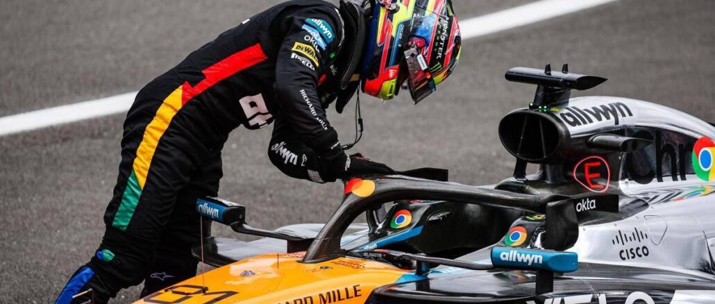 Piastri e la penalita nel Gp di Silverstone cose successo Video