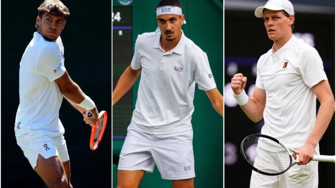 Wimbledon 2025, Italia da record. Da Sinner a Sonego, sarà lunedì da sogno agli ottavi